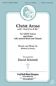 Christ Arose SATB choral sheet music cover